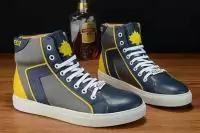 dsquared2 chaussures taille 38-45 soldes leather high top bleu